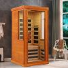 Home dry infrared sauna red light 1person