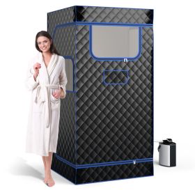 Portable sauna tent room-Black