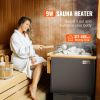 Sauna Heater, 9KW 220V Electric Sauna Stove, Steam Bath Sauna Heater with External Digital Controller