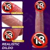 Realistic Dildo with Suction Cup, 7.5 in Silicone Dildos for G Spot Anal Play, Beginner Friendly Dildos for Women Men