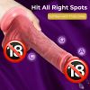 Realistic Dildo, 8.4 in Soft Silicone Dildo with Strong Suction Cup, G Spot Dildo Penis Sex Toys for Women Couples Sexual