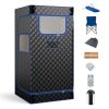 Portable sauna tent room-Black