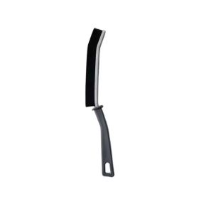 3pcs Crevice Cleaning Tool Window Groove Cleaning Brush Bathroom Gap Cleaning Brush Hard Bristle Crevice Cleaning Brush 9.3L X 5W X 0.8H (Option: 1pcs)