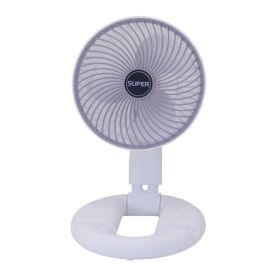 Storage Fan Grey Li-On Rechargeable (Option: Default)