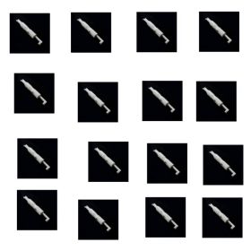 Needle Threader Insertion Tool For Sewing Machine (Option: White 16pc)