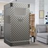 Portable Steam Sauna with 3L Steam Generator Remote Control Wood Foot Massager and Foldable Chair for Home