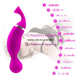 Wearable Vibrating Massage Device Silent Quiet Body Massage and Waterproof Neck and Shoulders;  Soft Vibrator for Women Beautiful Woman (Color: Purple)
