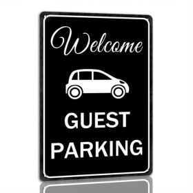 CIFbuy Vintage Welcome Coach Bus Metal Tin Sign Black & White Garage Shop Office Outdoor Wall Decor - TikTok, Temu Pick-up Service (Option: defaulttitle)