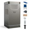 Portable Steam Sauna with 3L Steam Generator Remote Control Wood Foot Massager and Foldable Chair for Home