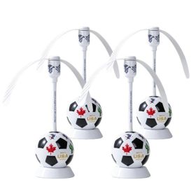 Football Fly Catcher 4 Fans Installed Dry Battery Battery Compartment Without Battery (Option: Default)
