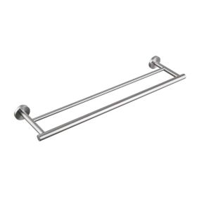23.6 Inch Double Towel Bar, Bathroom Towel Bar Wall Mount, 304 Stainless Steel Bathroom Towel Racks Towel Rods (Option: defaulttitle)