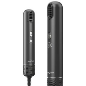 Mini Hair Dryer - Portable Travel Size Hair Dryer, 110,000 RPM For Fast Drying, 1000 Million Ionic For Smoothing, 0.55lb Lightweight Mini Size, L (Option: Gray)
